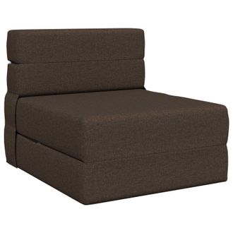 vidaXL Sof&aacute; Cama Plegable Gris Topo 70 X 80 X 60 Cm Tela Vidaxl