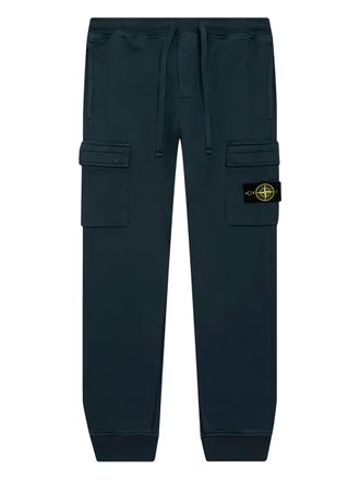 Stone Island Joggingbroek met cargo zak - Blauw