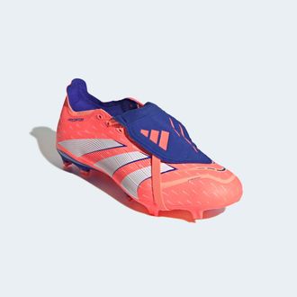adidas Fussballschuh ADIDAS PERFORMANCE PREDATOR LEAGUE FOLD-OVER TONGUE FG/MG, Damen, Gr. 42,5, signal coral, cloud wei&szlig;, beam orange, Synthetik, Schuhe Fus