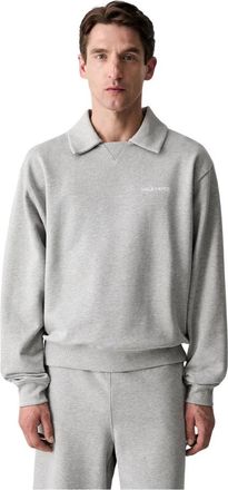 Daily Paper Clothing Dias Sweatshirt - Heren - Sweatshirts - Grijs - L - Katoen - Hoodies & sweatvesten