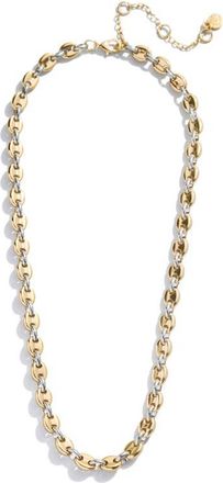 BaubleBar Thalia Two Tone Mariner Link Necklace at Nordstrom