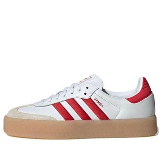 adidas (WMNS) adidas Sambae White Better Scarlet Gum ID0438