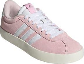 adidas VL Court 3.0 Sneaker in Clear Pink/White/Off White at Nordstrom Rack, Size 10