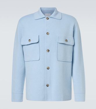 Allude Wool and cashmere overshirt
