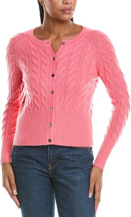 N.Peal N.Peal Myla Cable 100% Cashmere Cardigan