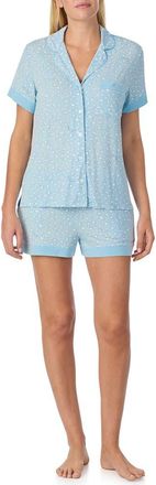 Kate Spade New York print short pajamas in Blue/Heart at Nordstrom, Size X-Large
