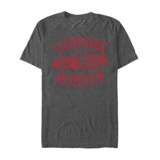 Cars Mens Cars Lightning McQueen Graphic T-Shirt in Charcoal Heather at Nordstrom, Size Xxx-Large