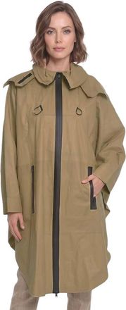 Bottega Veneta Beige Solid Hood Jacket