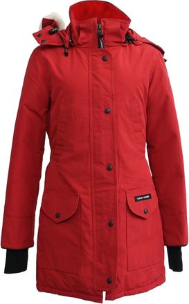 Canada Goose Trillium Parka Jacket inn Burgundy Polyester