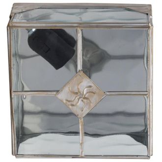 Fabrilamp Fabrilamp - My Lamp - Pluton Series 3xe27 Square Ceiling Lamp White 40x40