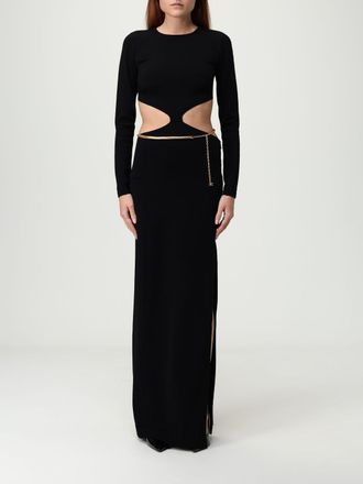 Elisabetta Franchi Abito in viscosa cut-out Elisabetta Franchi