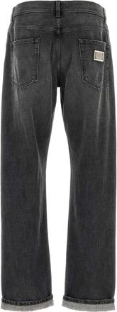 Dolce & Gabbana Mens Kipash Jeans Black Cotton