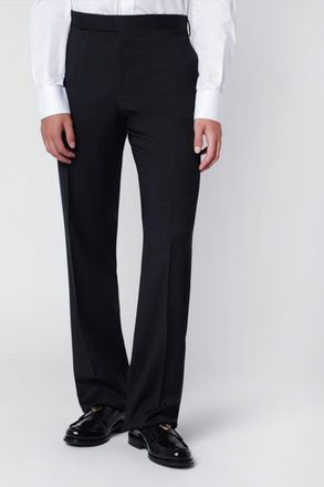 Lardini Pantaloni sartoriali in pura lana vergine con gamba dritta