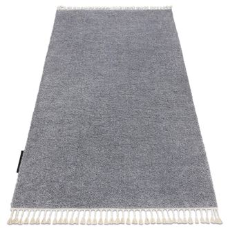 RugsX RugsX Berber Rug in Grey | Size: 200 cm x 290 cm