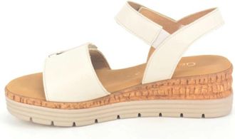 Gabor Velcro-Gar DZ - Dames - Sleehakken - Beige - 34 1/2 EU - Schoenen