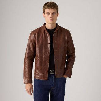 Levi's Menlo Cossak Jacket - Mens - M - Brown