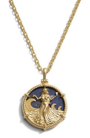 Awe Inspired Yemaya Pendant Necklace in 14K Gold Vermeil at Nordstrom