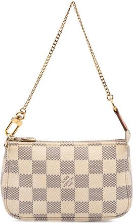 Louis Vuitton Pre-owned Handbags, female, White, Size: ONE SIZE Pre-owned Chain Handle Bag