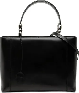 Dior Pre-owned Dior Leather Malice Pearl Satchel Ladies I6ZJIWBQ5TZS0CBB