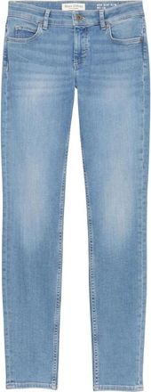 Marc O'Polo Jeans, Dames, Blauw, W31 L32, Katoen, Alby Slim Jeans