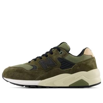 New Balance 580 Lifestyle Shoes Olive Green White MT580ADC