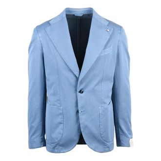 L.B.M. 1911 L.b.m. 1911, Heren, Jassen, Blauw, Maat: XL Katoen
