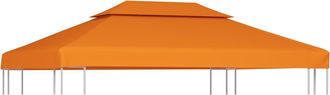 vidaXL Cubierta De Repuesto De Cenador Naranja 310 G/m&sup2; 3x4 M Vidaxl Naranja
