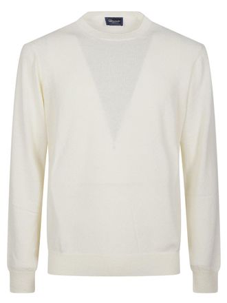 Drumohr Off White Knitted Sweater