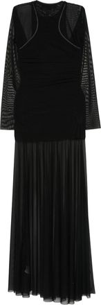 Federico Cina Sheer Layered Dress