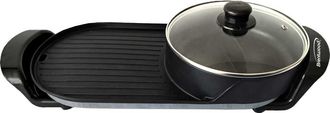 Brentwood Electric Hot Pot and Korean BBQ Grill in Black at Nordstrom