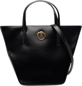 Cartier Pre-owned Tote Bags, female, Black, Size: ONE SIZE Pre-owned Satchel