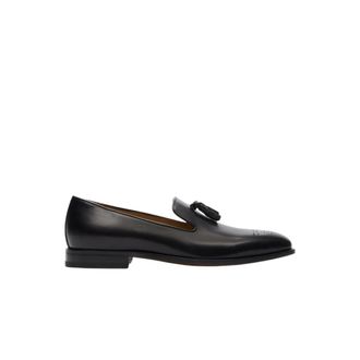 Scarosso Loafers, male, Black, Size: 8 1/2 US Rolando Tassel Loafer