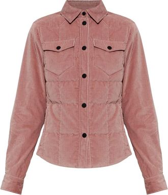 Moncler Grenoble Apr&egrave;s-Ski Donsjack - Dames - Zomerjassen - Roze - XS - Katoen - Jassen
