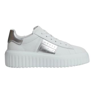 Hogan Sneakers, female, White, 6 UK, H-Stripes Trainers