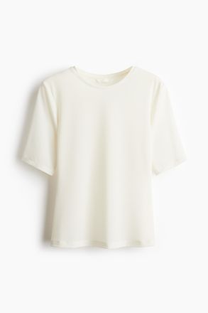 H&M Figurbetontes T-Shirt - White