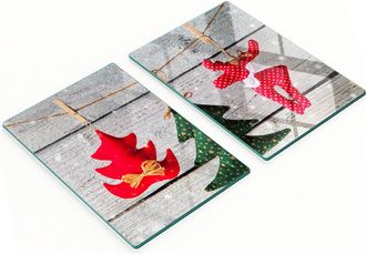 OEM Tablas De Servir De Cristal Para Cocina Con Gr&aacute;ficos Y Cuerda Para Decorar 2x40x52 Cm