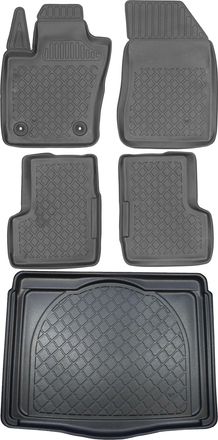 OEM Juego De Alfombrillas Para Coche Y Maletero Para Jeep Renegade Suv (09.2014-06.2018)