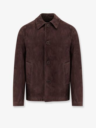 Salvatore Santoro Suede Jacket - SALVATORE SANTORO - gender_Man