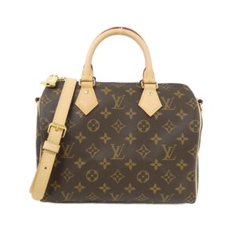 Louis Vuitton Brown Coated Canvas Boston Bag (Pre-Owned)