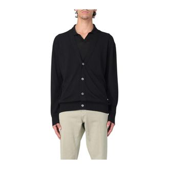 Lardini Cotton VNeck Knit Cardigan