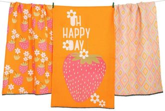 Tiramisu Happy Day Strawberry Towel Set