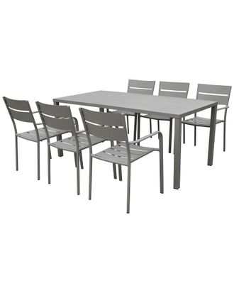 Pangea Home Miami 7Pc Dining Set