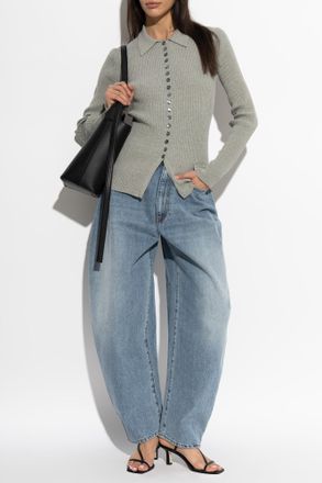 R&oacute;he High-rise Jeans, Womens, Blue