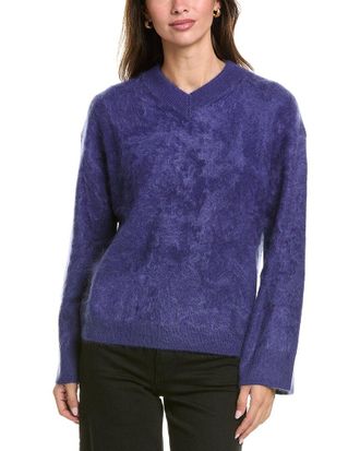 Rag & Bone Rag & Bone Jada Brushed 100% Cashmere Sweater