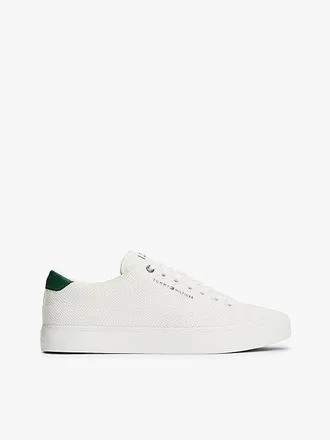 Tommy Hilfiger Rubberised Flag Mesh Trainers