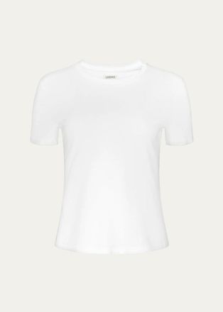 L'agence Aileen Cotton Crewneck T-Shirt