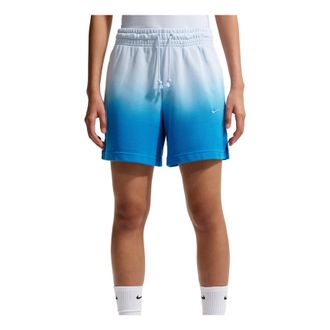 Nike (WMNS) Nike Sportswear Phoenix Fleece Mid-Waist Shorts Hydrogen Blue Light Photo Blue IF7371-407