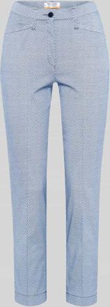 Raphaela by Brax Regular Fit Chino aus Baumwoll-Mix Modell LORELLA in Dunkelblau, Gr&ouml;&szlig;e 38