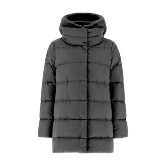 Herno Detachable Hooded Satin Jacket