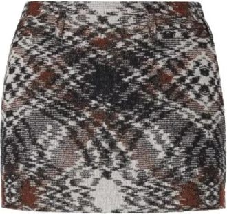 Missoni Minirok van jacquardstof - Dames - Korte rokken - Veelkleurig - S - Katoen - Rokken